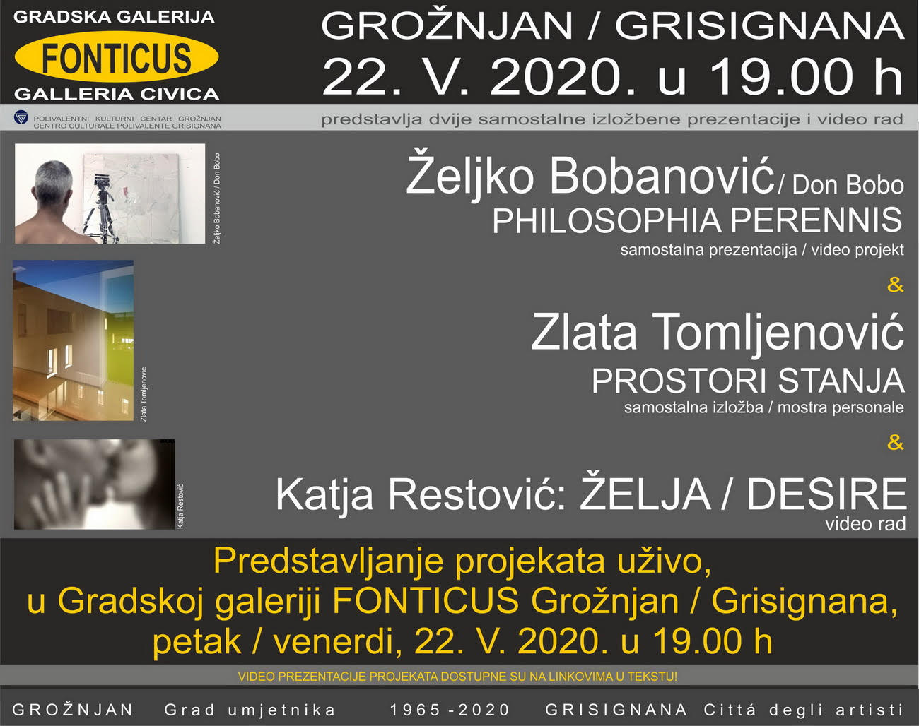 Dvije izložbe i video uradak